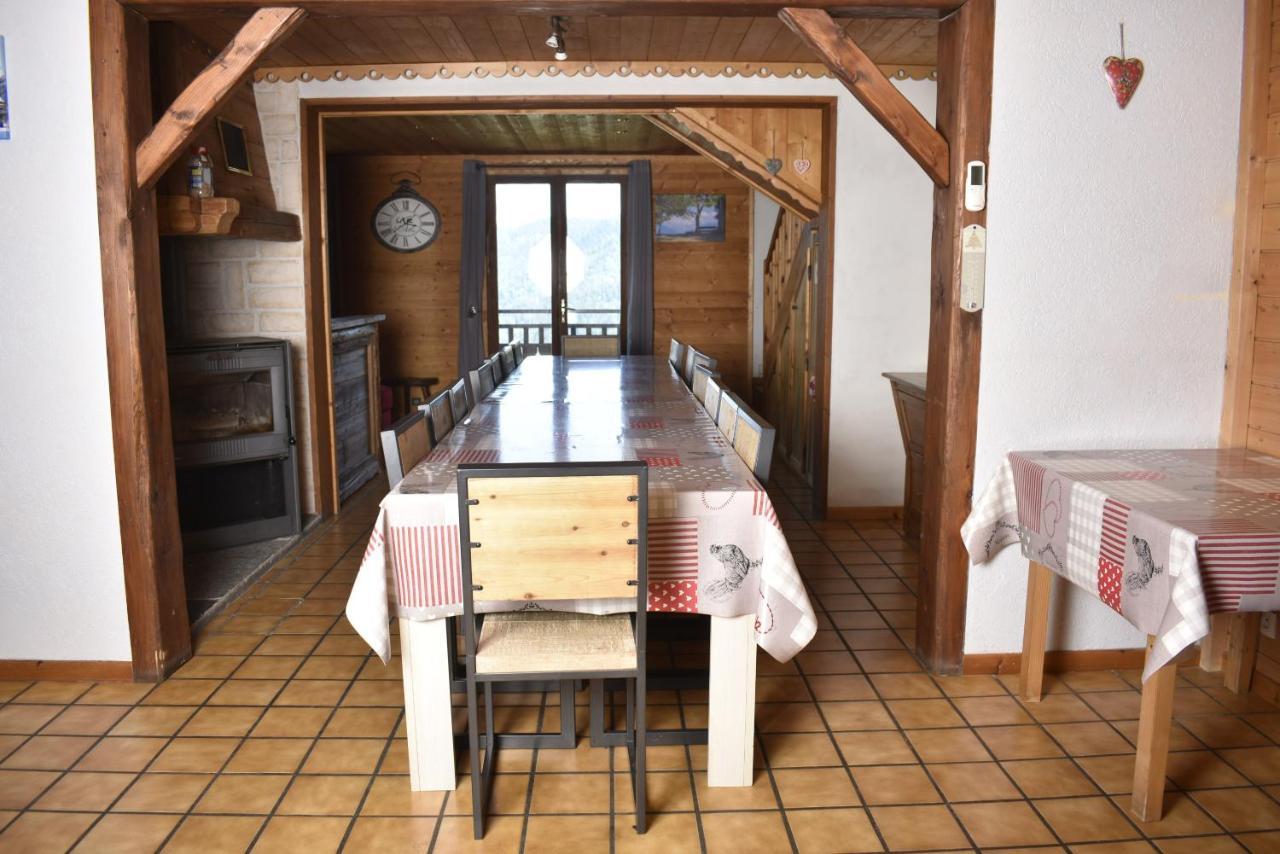 Chalet La Rioule 16 Pers Doucy Exterior foto